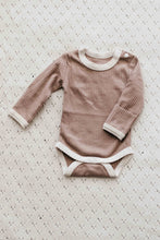 Load image into Gallery viewer, Bencer &amp; Hazelnut Bodysuit - MUSHROOM
